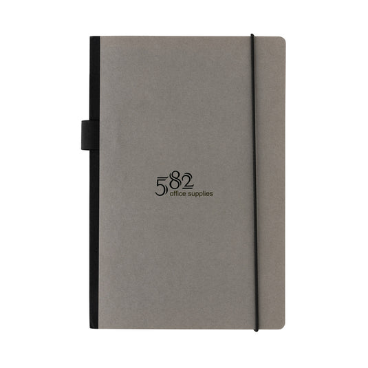 A5 deluxe kraft hardcover notebook - Custom Wood Designs