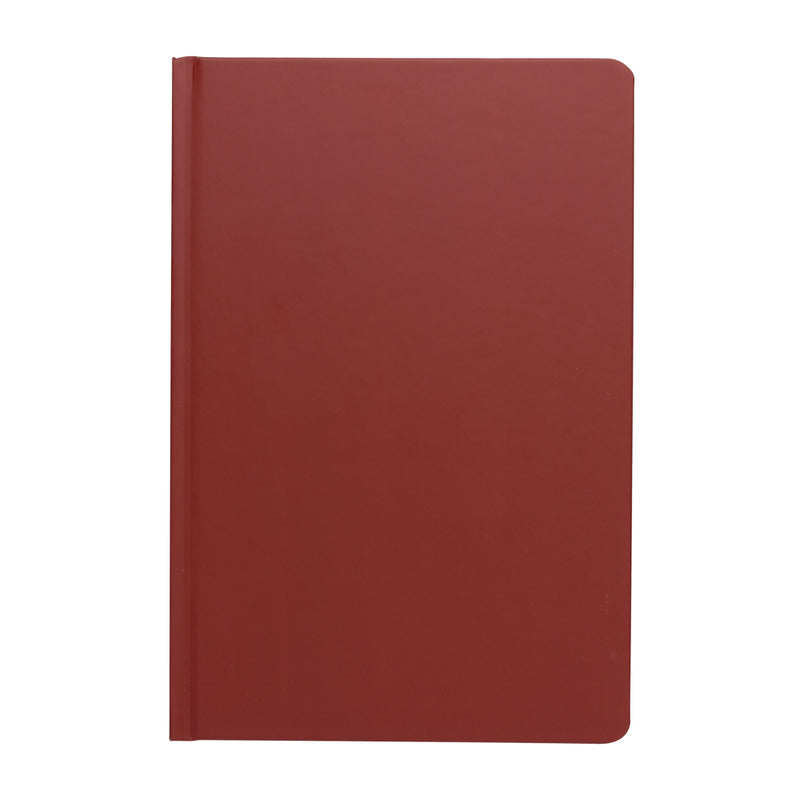 Load image into Gallery viewer, A5 Impact stone paper hardcover notebook from XD Collection with a sleek black cover and visible binding, ideal for note-taking.