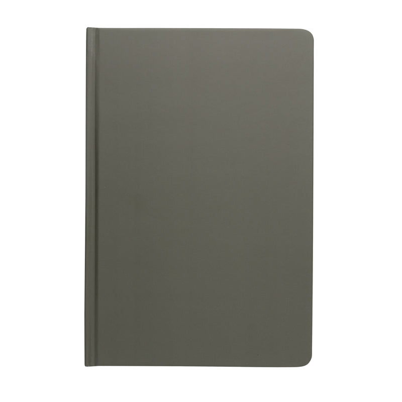 Load image into Gallery viewer, A5 Impact stone paper hardcover notebook from XD Collection with a sleek black cover and rounded corners.