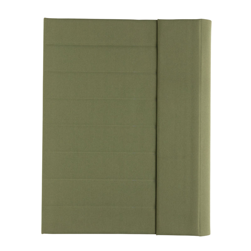 Load image into Gallery viewer, Impact Aware™ A4 portfolio by XD Xclusive with magnetic closure, featuring a sleek black cover and organized interior for documents.