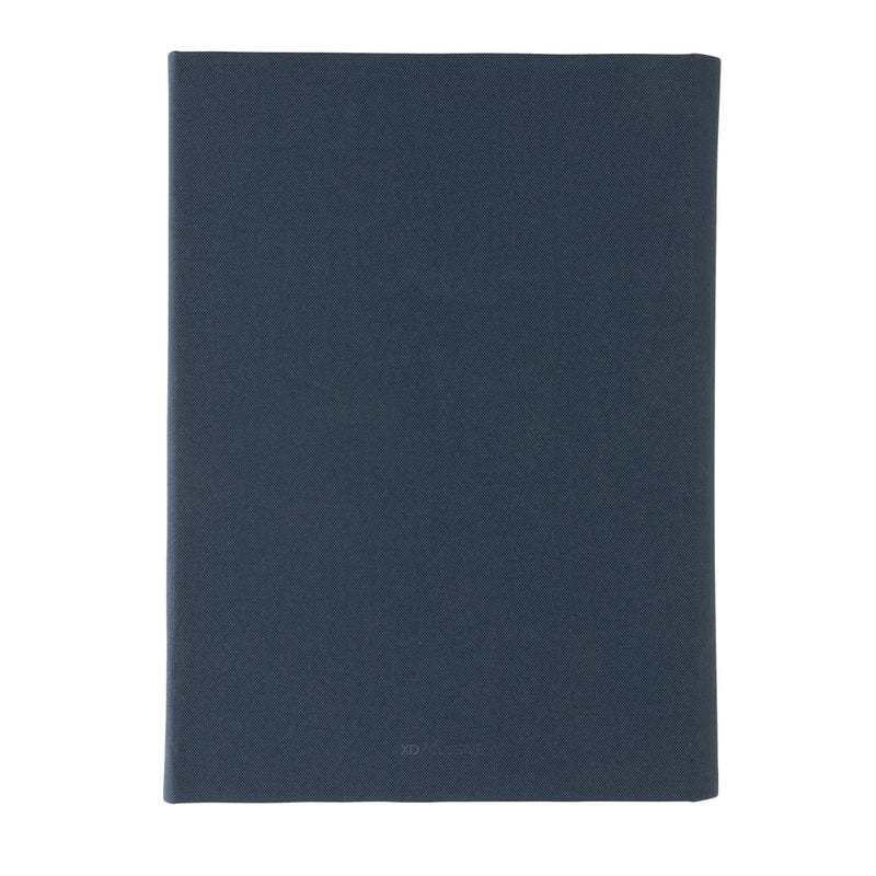 Load image into Gallery viewer, Impact Aware™ A5 notebook by XD Xclusive with magnetic closure, featuring a sleek black cover and compact design.