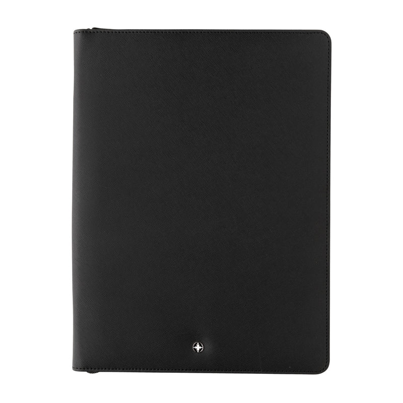 Load image into Gallery viewer, Swiss Peak Heritage RCS rPU A4 portfolio with zipper - Custom Wood Designs
