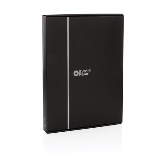 Swiss Peak Heritage RCS rPU A4 portfolio with zipper - Custom Wood Designs