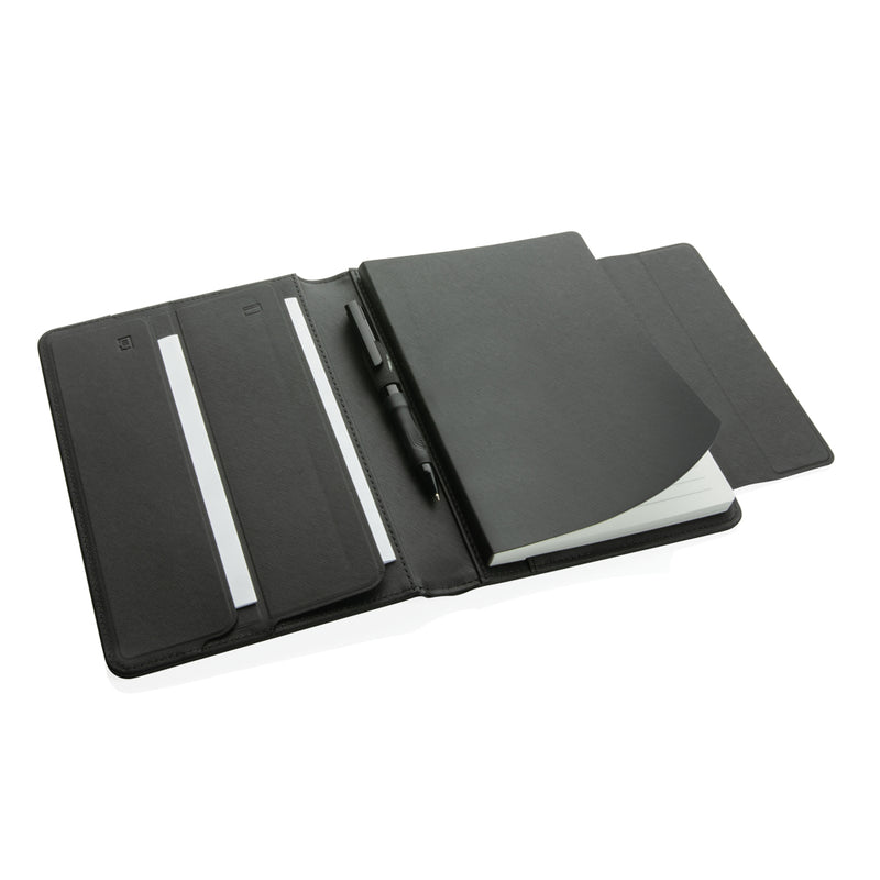 Load image into Gallery viewer, Swiss Peak Heritage RCS rPU A5 stone paper portfolio - Custom Wood Designs