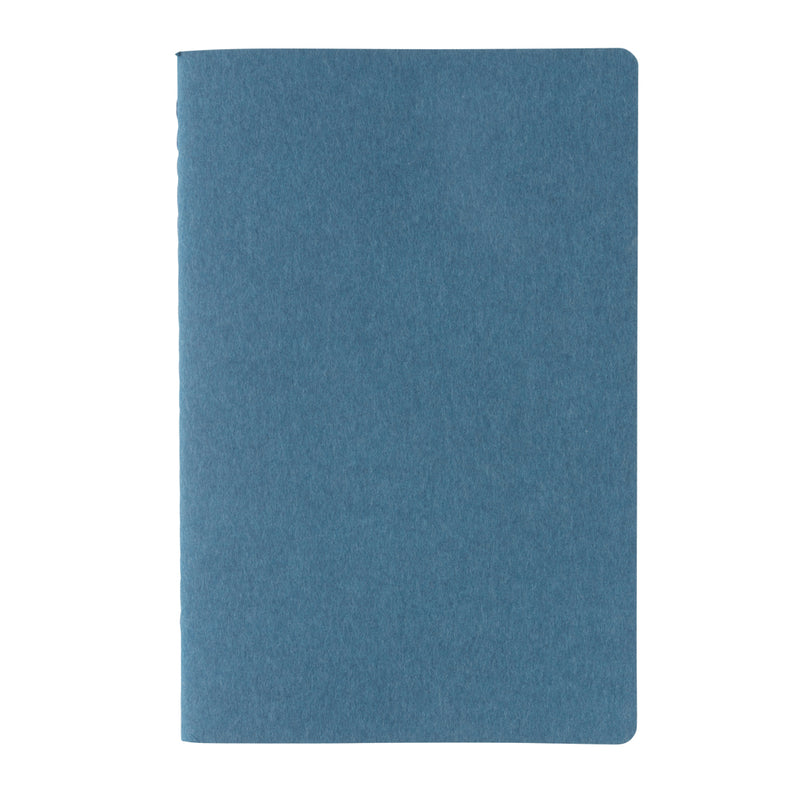 Load image into Gallery viewer, A5 softcover notebook from XD Collection with a smooth black cover and blank pages, ideal for writing and note-taking.