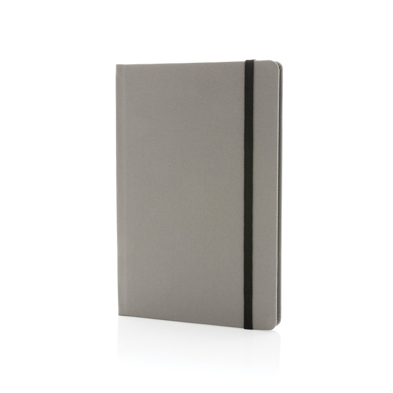 Load image into Gallery viewer, XD Collection GRS certified RPET A5 notebook with durable cover and spiral binding, suitable for note-taking and journaling.