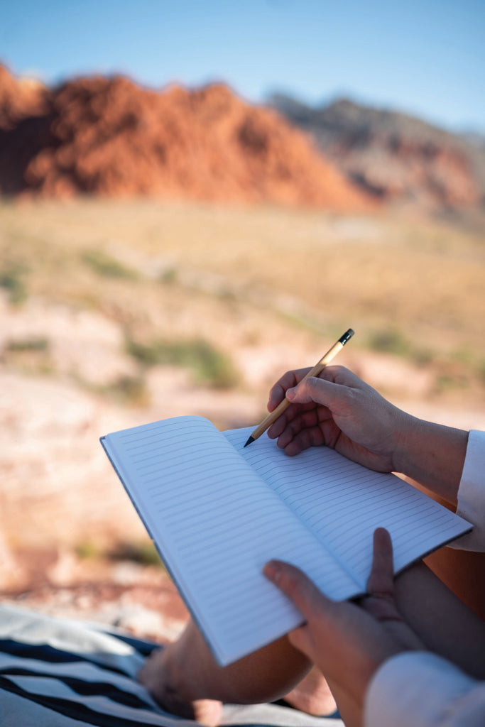 Load image into Gallery viewer, XD Collection recycled felt A5 softcover notebook with GRS certification, featuring a stylish, eco-friendly portfolio design.