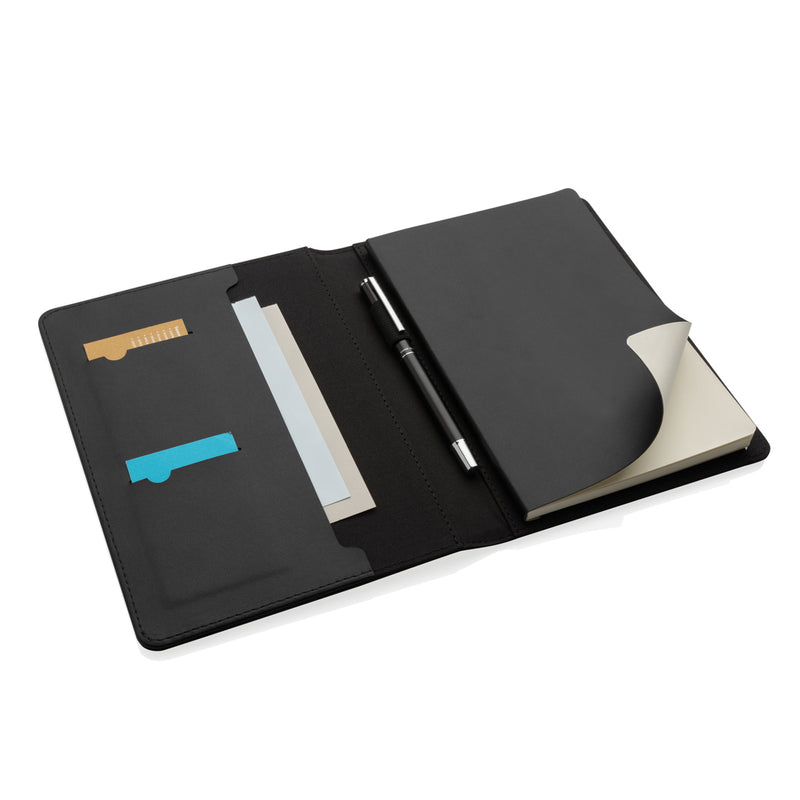Load image into Gallery viewer, Swiss Peak Script AWARE™ A5 portfolio - Custom Wood Designs