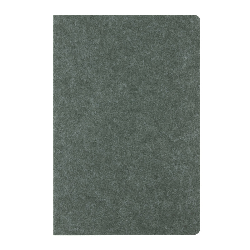 Load image into Gallery viewer, Recycled felt A5 notebook from XD Collection with GRS certification, featuring a durable portfolio design and eco-friendly materials.
