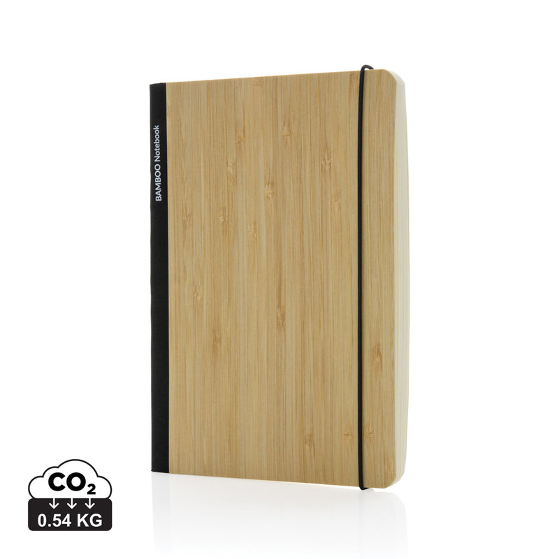 Load image into Gallery viewer, Scribe bamboo A5 Notebook - Custom Wood Designs