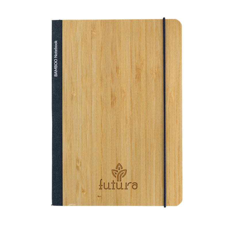 Load image into Gallery viewer, Scribe bamboo A5 Notebook - Custom Wood Designs