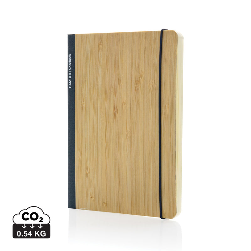 Load image into Gallery viewer, Scribe bamboo A5 Notebook - Custom Wood Designs
