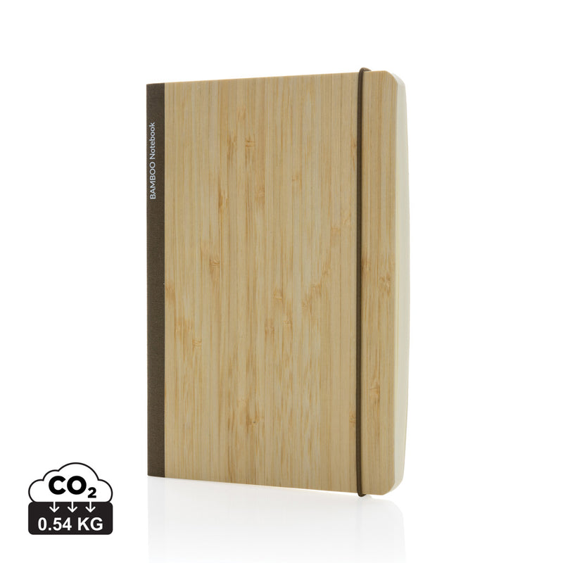 Load image into Gallery viewer, Scribe bamboo A5 Notebook - Custom Wood Designs