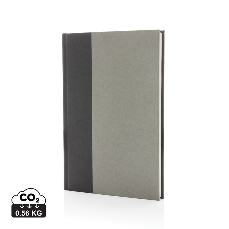 Load image into Gallery viewer, XD Collection Words GRS certified RPET and Kraft A5 notebook with durable cover and eco-friendly design, ideal for notes and journaling.