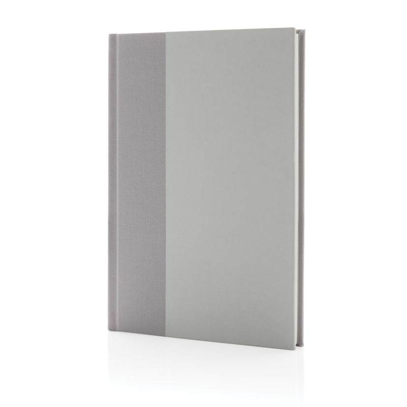 Load image into Gallery viewer, XD Collection Words GRS certified RPET and Kraft A5 notebook with a durable cover, ideal for note-taking and journaling.