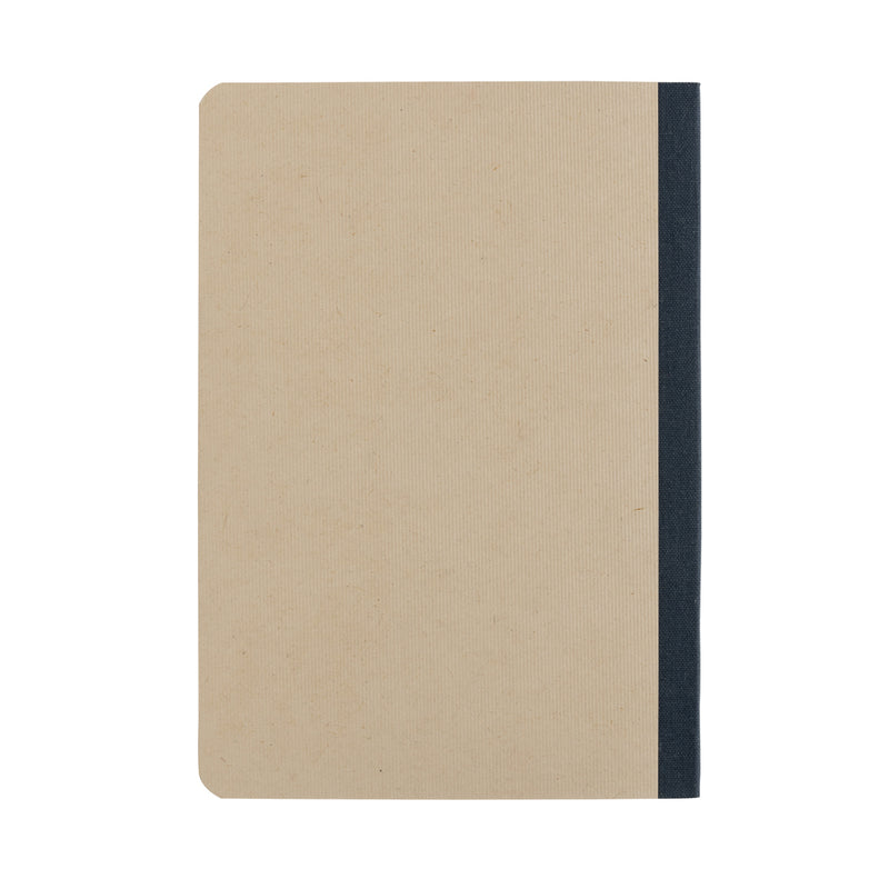 Load image into Gallery viewer, A5 notebook from XD Collection with Stylo Sugarcane paper cover, featuring a textured brown surface and compact design for note-taking.