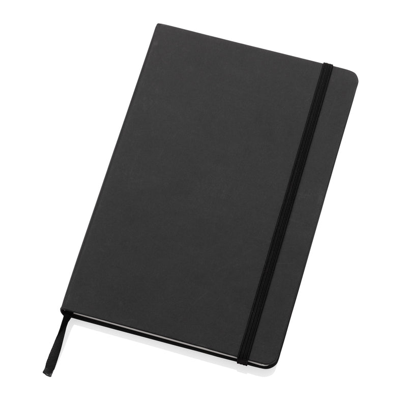 Load image into Gallery viewer, Craftstone A5 recycled kraft and stonepaper notebook by XD Collection, showing the eco-friendly cover with textured surface.