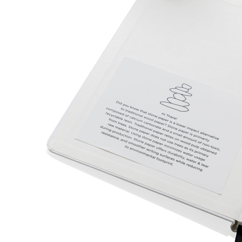 Load image into Gallery viewer, Craftstone A5 recycled kraft and stonepaper notebook by XD Collection, showing the textured recycled paper cover and compact size.