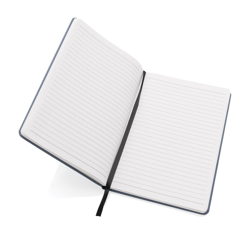 Load image into Gallery viewer, Craftstone A5 recycled kraft and stonepaper notebook by XD Collection, featuring a natural, textured cover and compact size.
