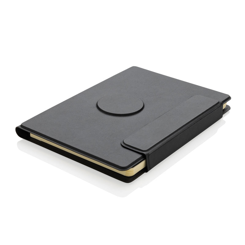 Load image into Gallery viewer, Stuart RCS certified RPU magnetic A5 portfolio - Custom Wood Designs