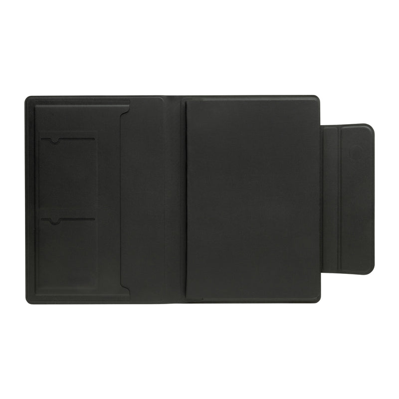 Load image into Gallery viewer, Stuart RCS certified RPU magnetic A5 portfolio - Custom Wood Designs