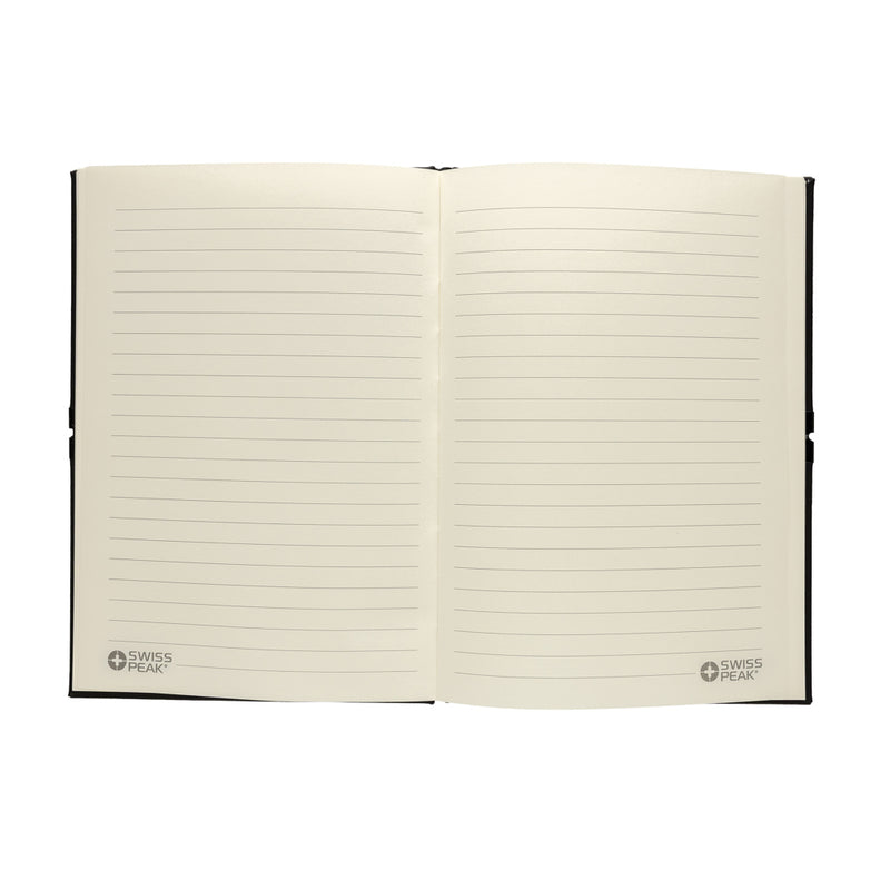 Load image into Gallery viewer, Swiss Peak RCS deluxe business gift set w/ water bottle-Portfolios & Notebooks