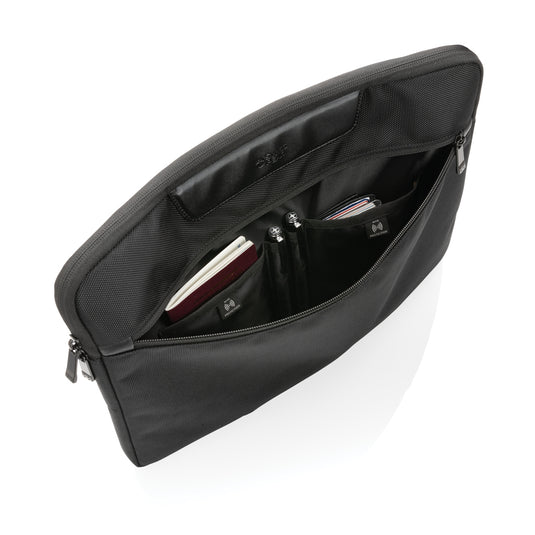 Swiss Peak AWARE™ RPET Voyager 15.6" laptop sleeve - Custom Wood Designs