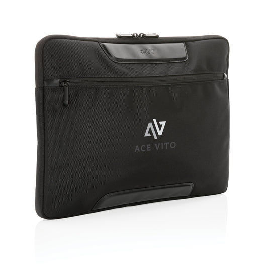 Swiss Peak AWARE™ RPET Voyager 15.6" laptop sleeve - Custom Wood Designs