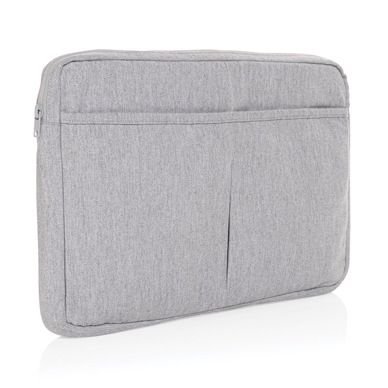 Load image into Gallery viewer, Laluka AWARE™ recycled cotton laptop sleeve for 15.6-inch laptops by XD Collection, with a sleek design and eco-friendly material.