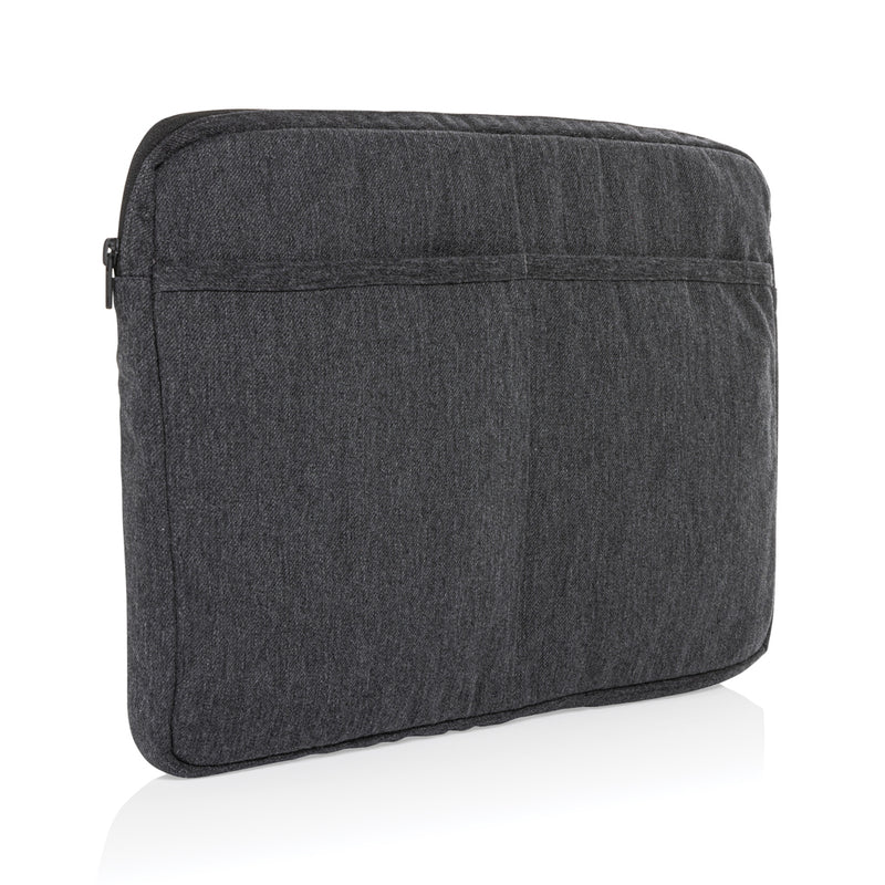 Load image into Gallery viewer, XD Collection Laluka AWARE™ recycled cotton 15.6-inch laptop sleeve in bags and travel, featuring eco-friendly design and padded interior.
