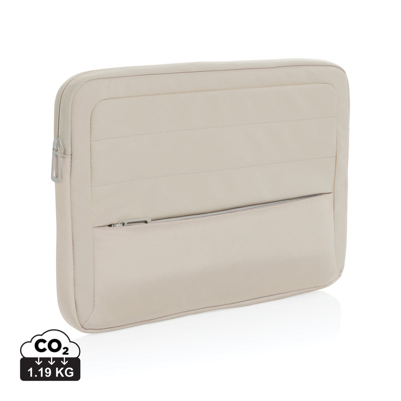 Load image into Gallery viewer, XD Xclusive Armond AWARE™ RPET 15.6 inch laptop sleeve in sleek, eco-friendly design with soft interior and durable outer material.