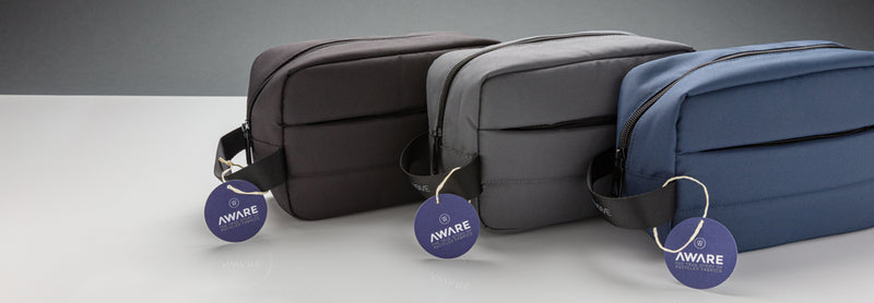 Load image into Gallery viewer, RPET toiletry bag - Custom Wood Designs