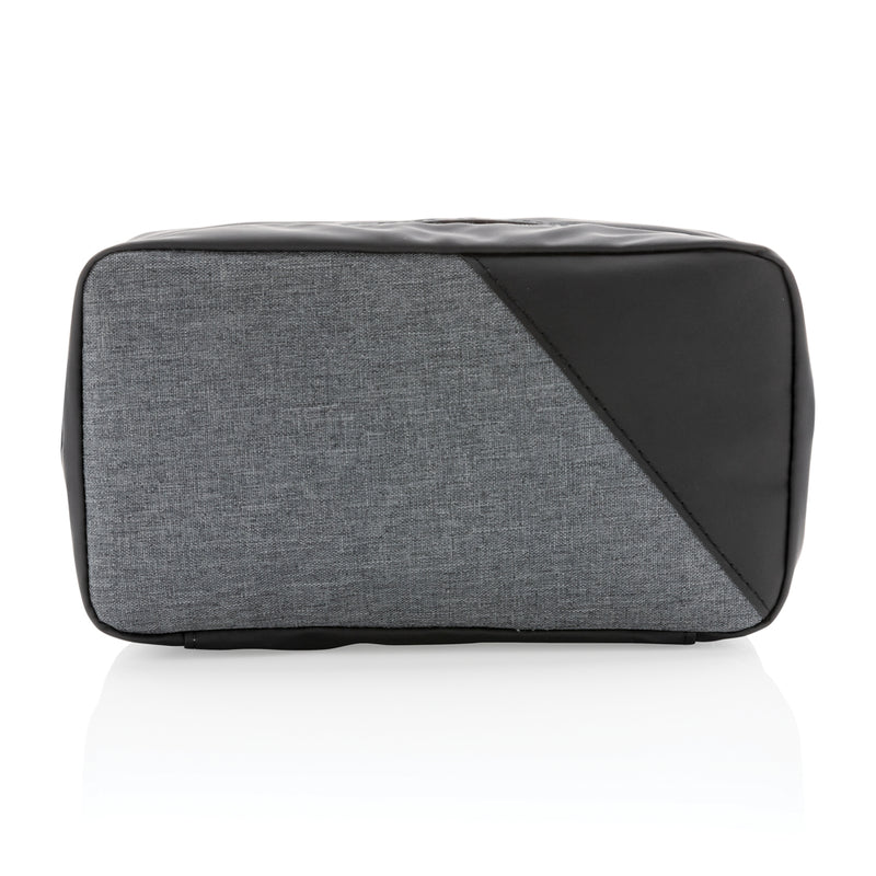 Load image into Gallery viewer, Portable UV-C steriliser pouch with integrated battery from XD Collection for sanitizing phones and tablets, shown open with devices inside.