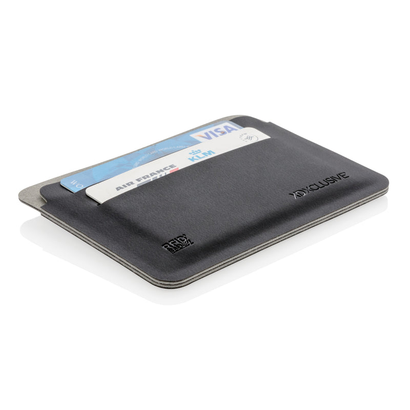 Load image into Gallery viewer, Quebec RFID safe cardholder by XD Xclusive, compact travel bag with secure card slots and RFID-blocking technology.