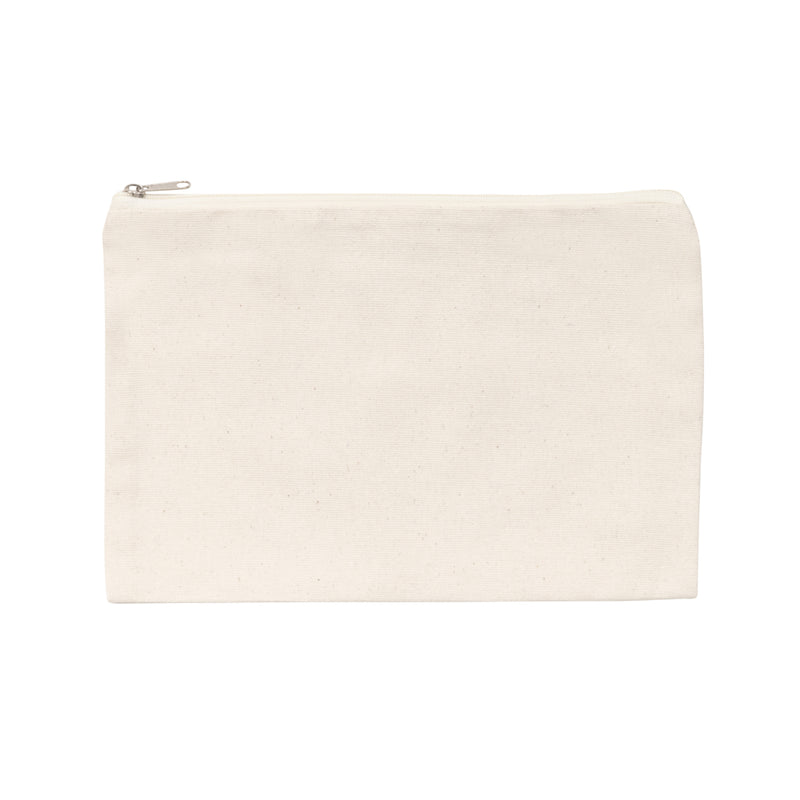 Load image into Gallery viewer, Undyed Impact Aware™ 285 gsm rcanvas pencil case from XD Collection, featuring a durable bag design for travel and stationery storage.