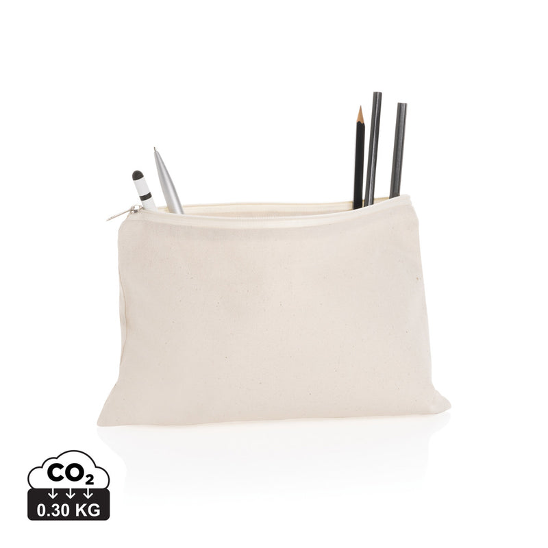 Load image into Gallery viewer, Undyed Impact Aware™ 285 gsm rcanvas pencil case from XD Collection, showcasing its durable fabric and simple design.