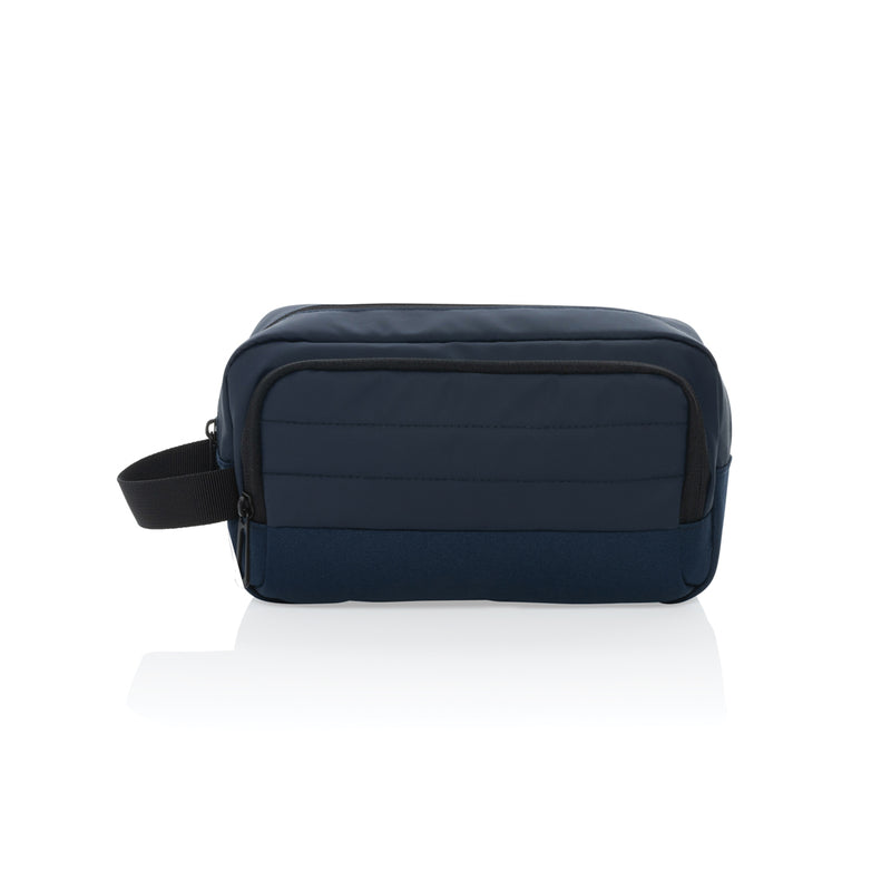 Load image into Gallery viewer, XD Xclusive Armond AWARE™ RPET toiletry bag for travel with multiple compartments and eco-friendly recycled material.