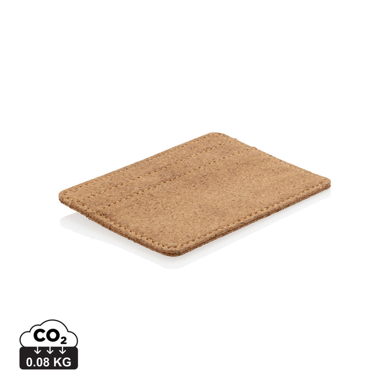 Load image into Gallery viewer, XD Collection Cork secure RFID slim wallet showing compact design with RFID-blocking features and natural cork material.