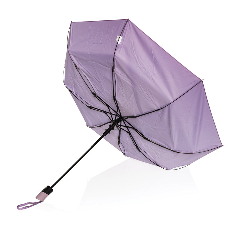 Load image into Gallery viewer, 21-inch Impact AWARE™ 190T mini auto open umbrella by XD Collection, featuring compact design and durable fabric.