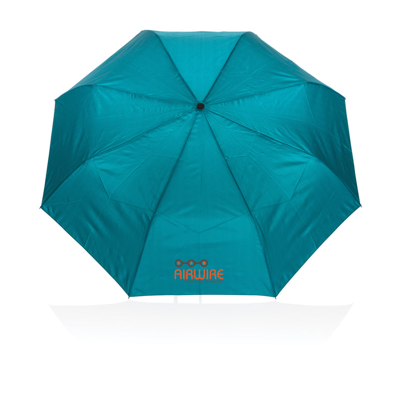 Load image into Gallery viewer, XD Collection 21-inch Impact AWARE™ mini auto open umbrella with 190T fabric, compact and lightweight for easy carrying.