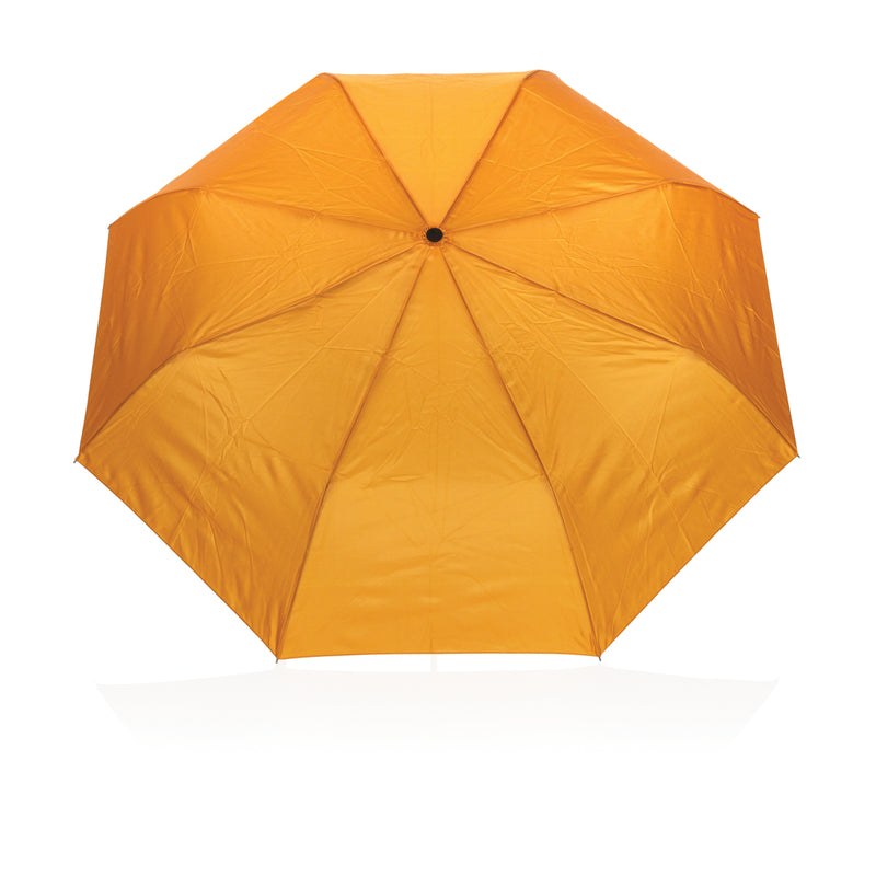 Load image into Gallery viewer, 21-inch Impact AWARE™ mini auto open umbrella by XD Collection, featuring compact design and durable 190T fabric.