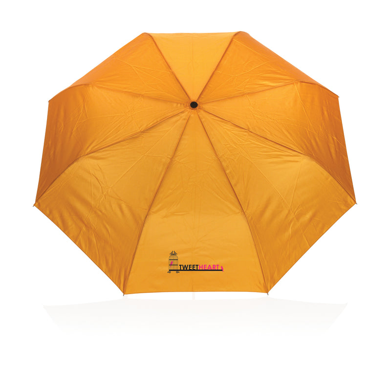 Load image into Gallery viewer, XD Collection Impact AWARE™ 21-inch mini auto open umbrella with 190T nylon canopy, compact and lightweight for easy carry.