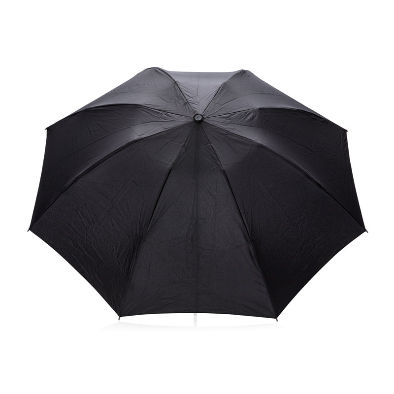 Load image into Gallery viewer, Swiss Peak SP AWARE™ 23' foldable reversible auto open/close umbrella open, showing its reversible design and compact size.