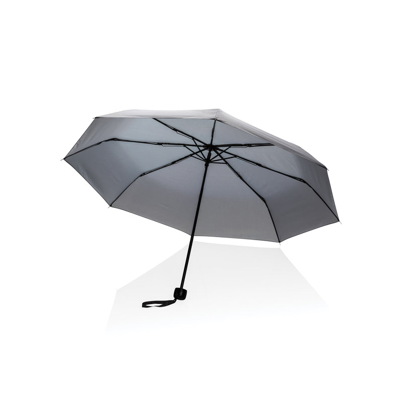 Load image into Gallery viewer, XD Collection 20.5-inch Impact AWARE™ RPET mini umbrella with compact design and printed canopy, ideal for portability and rain protection.