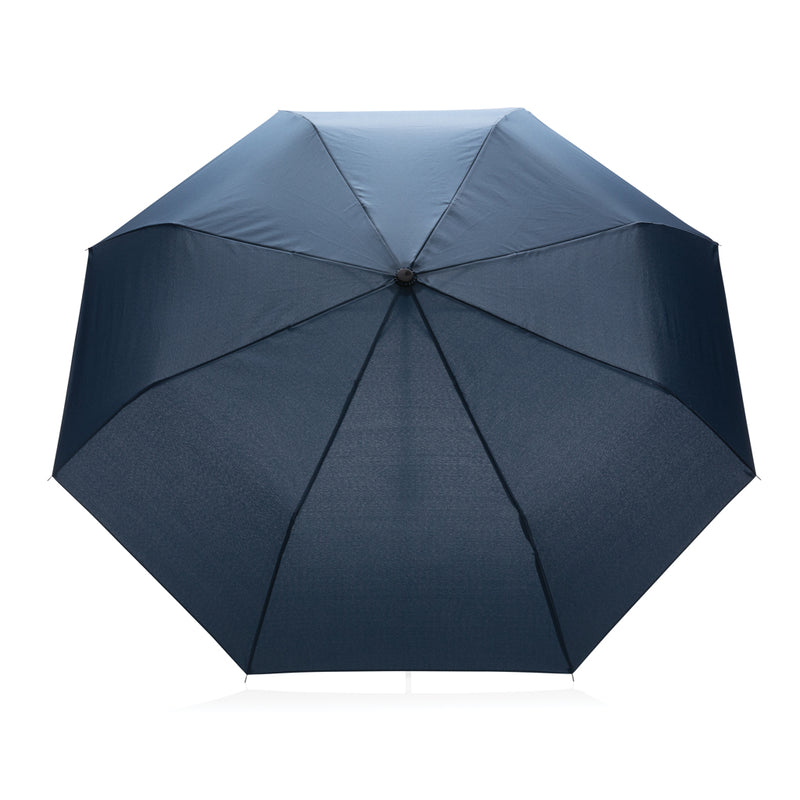 Load image into Gallery viewer, 20.5-inch Impact AWARE™ RPET mini umbrella by XD Collection, compact rain protection with colorful canopy and sturdy handle.