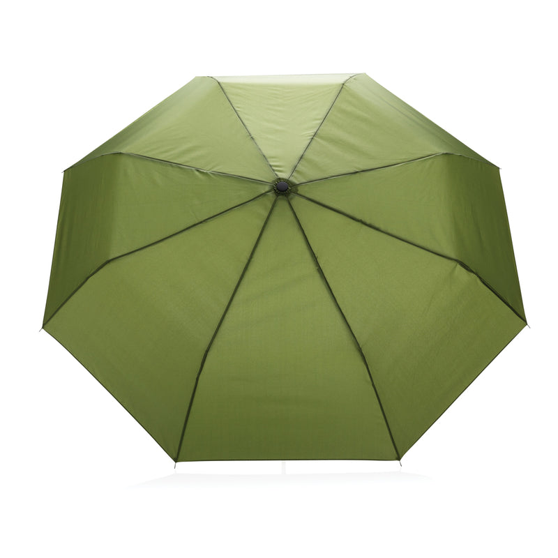 Load image into Gallery viewer, 20.5-inch Impact AWARE™ RPET mini umbrella by XD Collection, featuring a compact design and durable fabric.