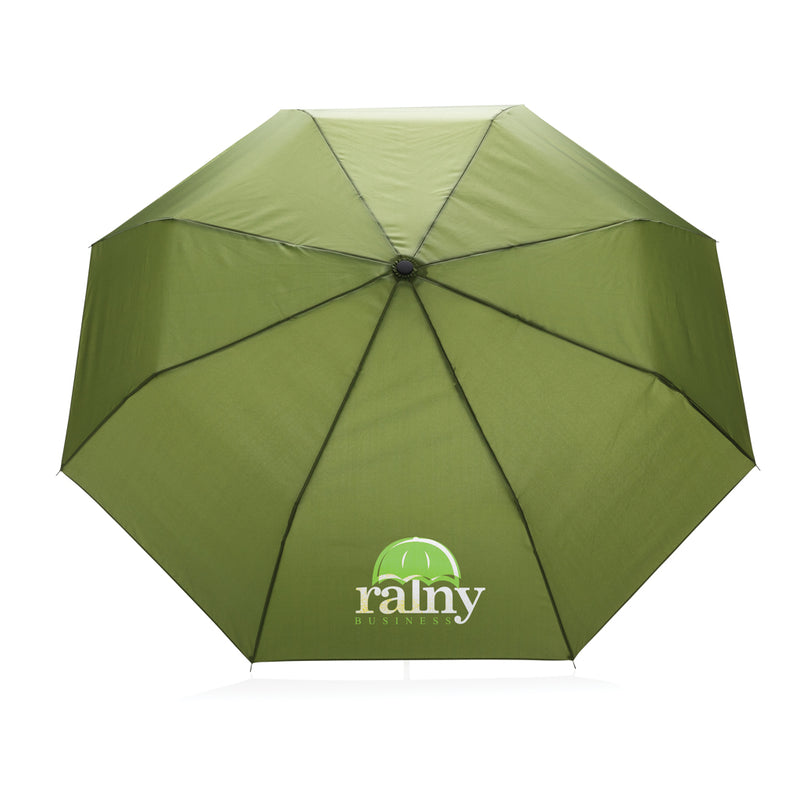 Load image into Gallery viewer, 20.5-inch Impact AWARE™ RPET mini umbrella by XD Collection, compact umbrella with eco-friendly recycled polyester fabric.