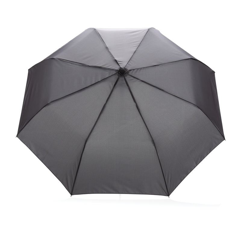 Load image into Gallery viewer, 21-inch Impact AWARE™ RPET mini auto open umbrella by XD Collection, featuring compact design and durable fabric.