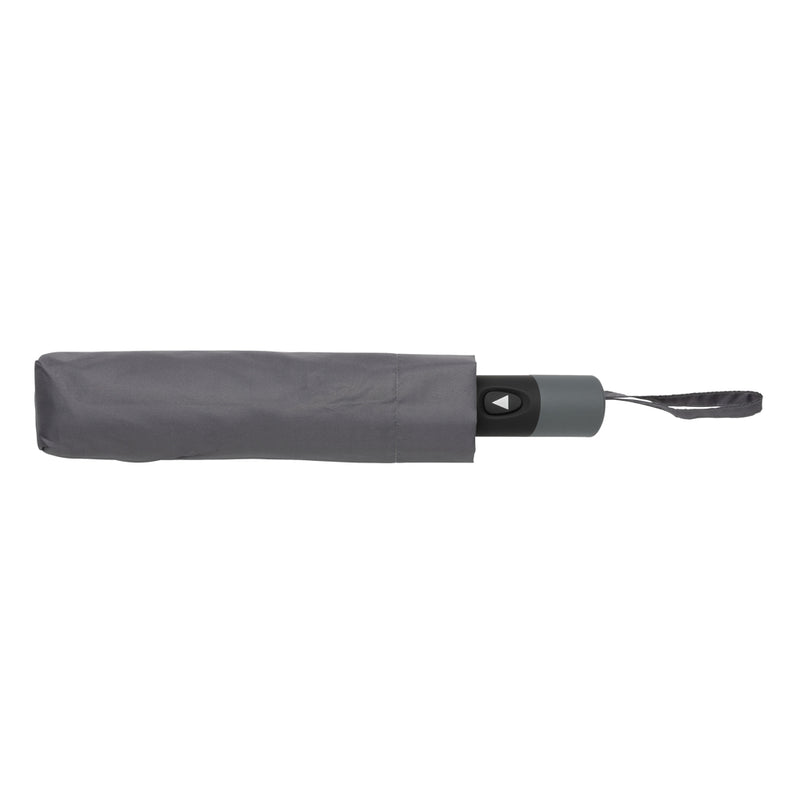 Load image into Gallery viewer, 21-inch Impact AWARE™ RPET mini auto open umbrella by XD Collection, featuring compact design and durable fabric.