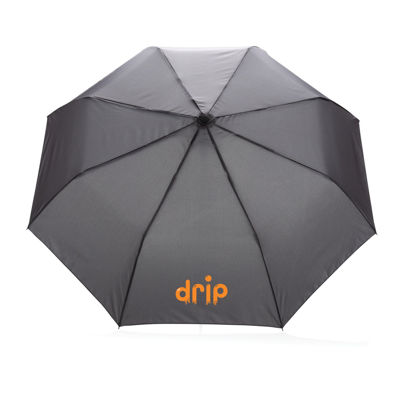 Load image into Gallery viewer, 21-inch Impact AWARE™ RPET mini auto open umbrella by XD Collection with compact design and vibrant colors.